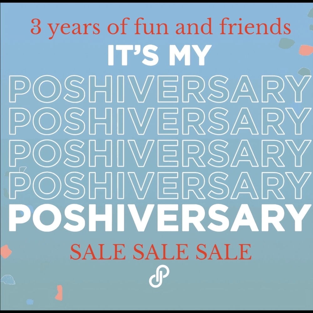 My Poshmark Anniversary Sale Announcement